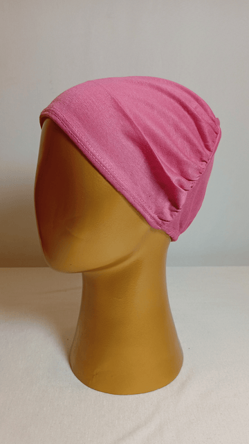 Plain Elastic Cap - Pink